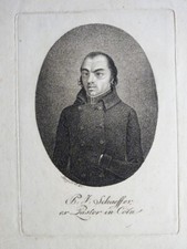 BERG (XVIII-XIX) RARE GRAVURE