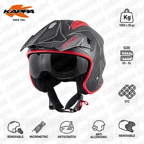 Casque kappa demi jet - kappa, kv45