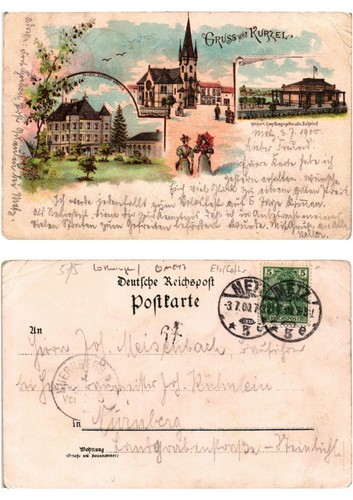 Cpa litho gruss - cpa, kurzel