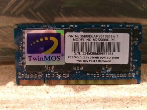 Barrette mémoire twinmos - barrette,