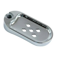 Porte savon chromé BOSSINI pour barre de douche de Ø 18, 20 et 25  en ABS chromé