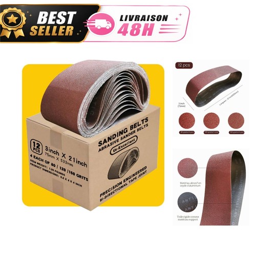 Bande abrasive 533 - abrasive, 75