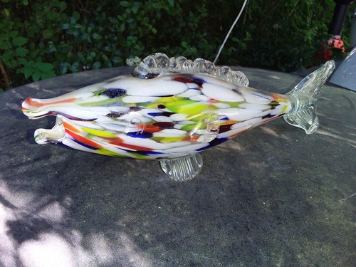 Poisson verre murano - verre,