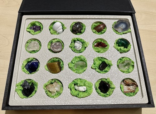 Minéraux coffret 20 - minÉraux, de