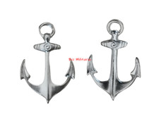 Ancre de marine argenté -