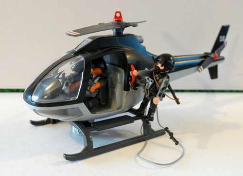 Playmobil police helicoptere - playmobil,
