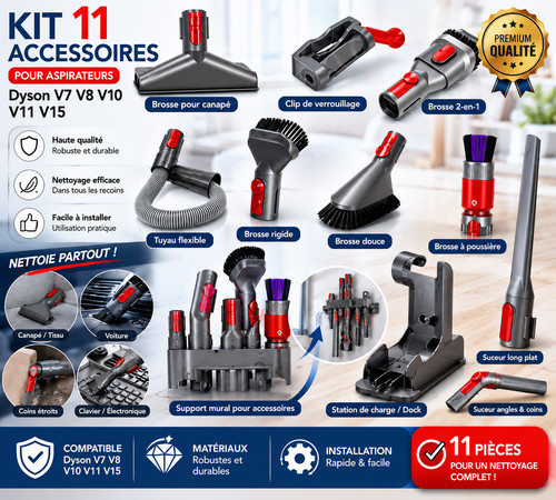 Kit accessoires compatible - accessoires,