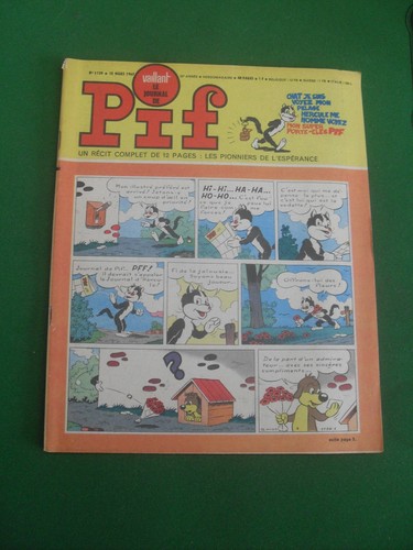 Journal pif vaillant - pif, bd