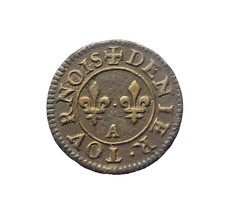 HENRI III denier tournois