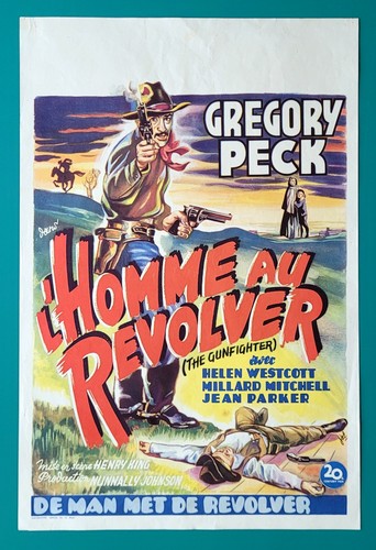 Affiche belge western the - belge,