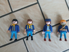 PLAYMOBIL LOT DE 4 PERSONNAGES NORDISTES WESTERN FAR WEST