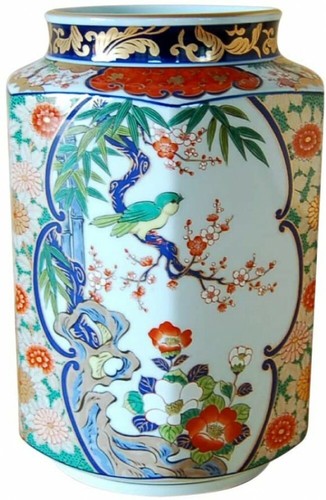 Arita yaki porcelaine fleur - yaki,