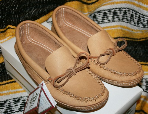 B489 mocassin indien huron - mocassin,