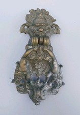ancien gros heurtoir anneau de
