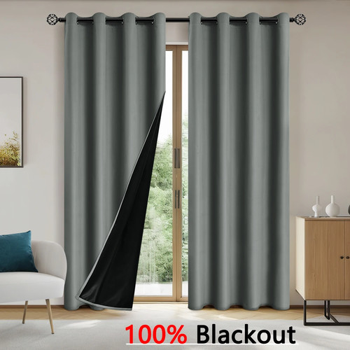Rideau occultant 100 opaque - occultant, 100%