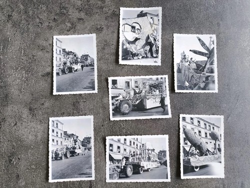 Lot photo argentique fete - photo,