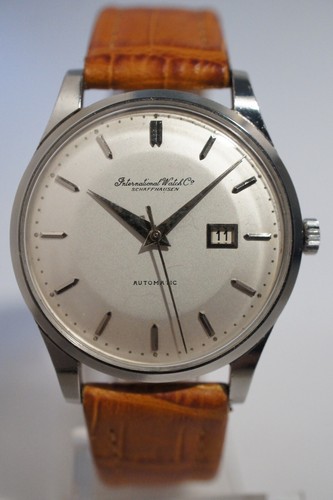 Iwc acier automatique date - acier, automatique,