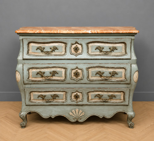 Commode tombeau galbée - commode,