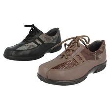 Femmes Easy B Cuir Noir Ou