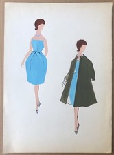 Dessin Vintage Original MODE