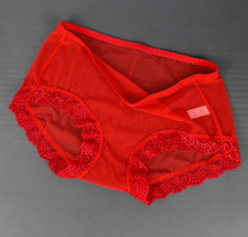 Culotte slip sexy rouge