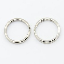 LOT DE 20 ANNEAUX PORTES CLES