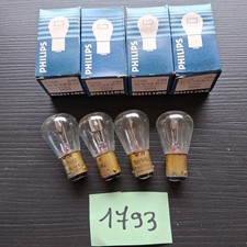 AMPOULES/LAMPES 6 Volts 15 /15 W / BA15d / PHILIPS/Incolore (neuves)