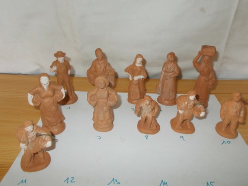 Ancien santons crèche - 11, de