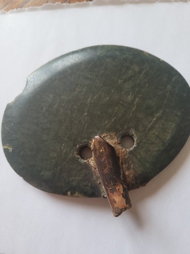 Hache ostensoir disque jade