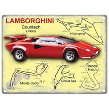 Plaque métal 30 X 40 cm plate