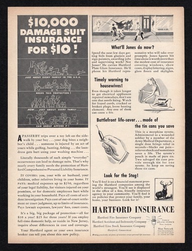 1944 hartford insurance stag - 1944,