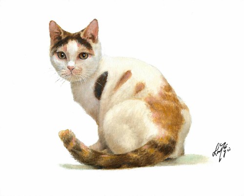 Original oil portrait - original,
