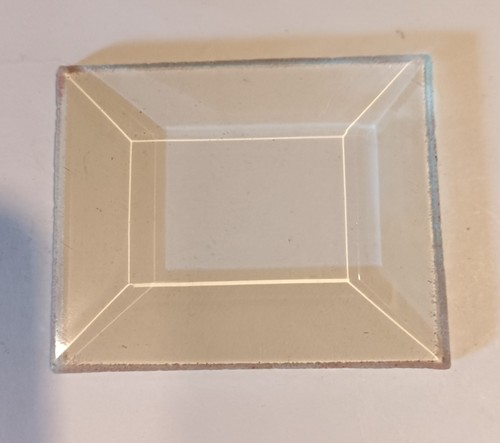 Verre minéral rectangle - verre,