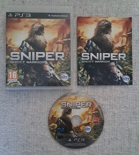 Jeu ps3 sniper ghost warrior - jeu,