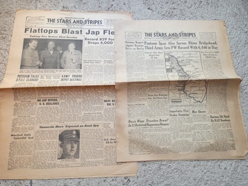 Ww2 army lot - us, revues