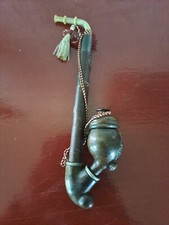 PIPE en BOIS travaille suisse hunting pipe swiss Bruyere Garantie