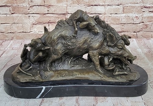 Sculpture bronze marbré - marbré, de