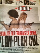LIBERATION 6 février 2024- La SEXUALITE des Français en berne Plan-plan CUL !