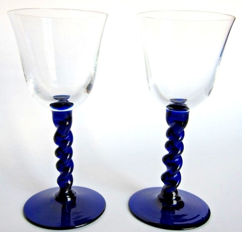 Pair cordial glasses - pair, of