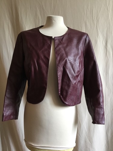 Veste simili cuir fée - veste,