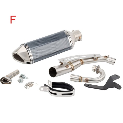 Motorcycle exhaust pipe with - exhaust,