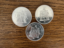 lot pieces 50 francs hercule