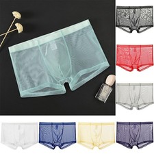 Hommes 'S Maille Sexy Boxer