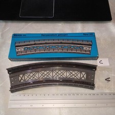 MARKLIN vintage RAMPE D'ACCES COURBE R 424,6 mm  - ECHELLE HO 1/87 - boite C