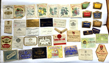 ANCIENNES ETIQUETTES DE VIN LOT BORDEAUX MÉDOC POMMARD SAUTERNE RHUM QUINQUINA