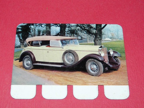 Delage 1929 plaque metal - delage,