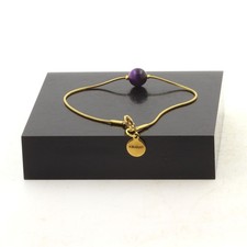 Bracelet en acier doré