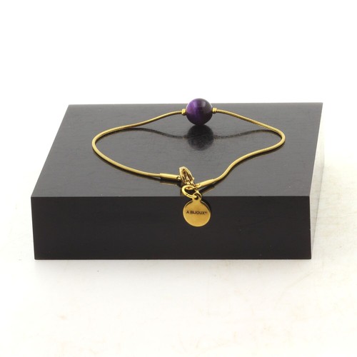 Bracelet acier doré - acier,