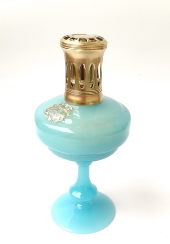 Lampe berger opaline bleue - lampe,