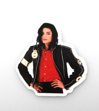 JARL/ Sticker Autocollant  Michael Jackson - 6,5 x 6 cm